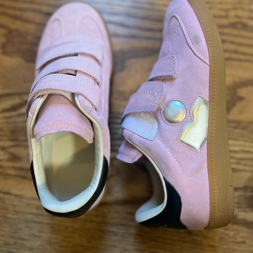 Isabel Marant Pink Velcro Sneakers (like new)  size 37
